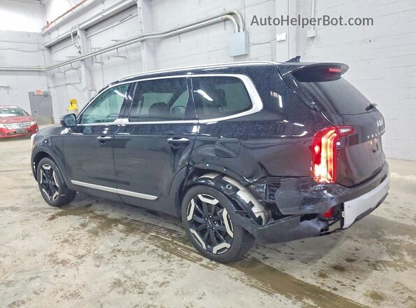 5XYP64GC3RG554323 2024 KIA TELLURIDE Черный Задняя левая четверть