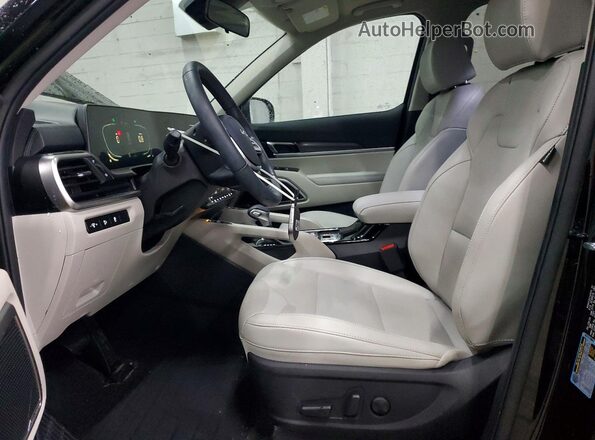 5XYP64GC3RG554323 2024 KIA TELLURIDE Черный Вид салона спереди
