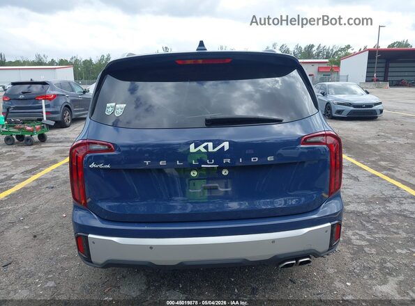 5XYP64GC5RG532730 2024 KIA TELLURIDE Синий 