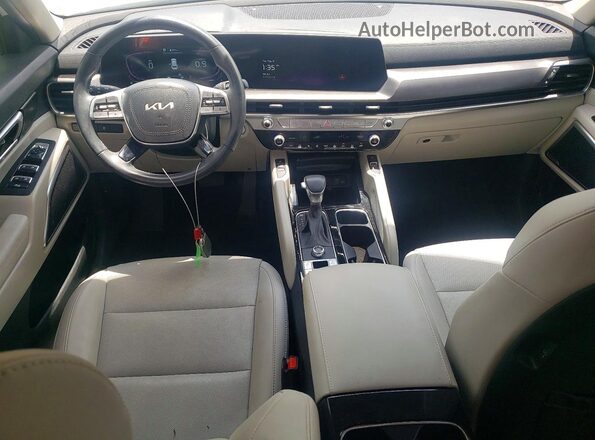 5XYP64GC6RG512499 2024 KIA TELLURIDE White Dashboard view