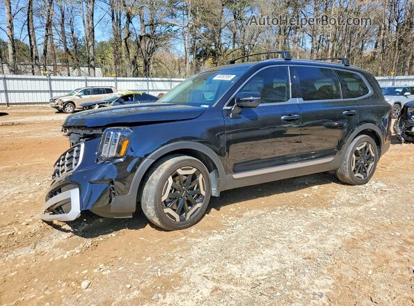 5XYP64GC8RG525867 2024 KIA TELLURIDE Black Vista tres cuartos delantera izquierda