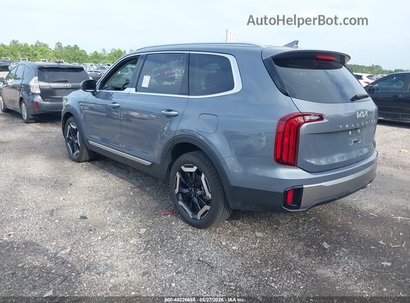5XYP64GC9SG699467 2025 KIA TELLURIDE Синий Задняя левая четверть