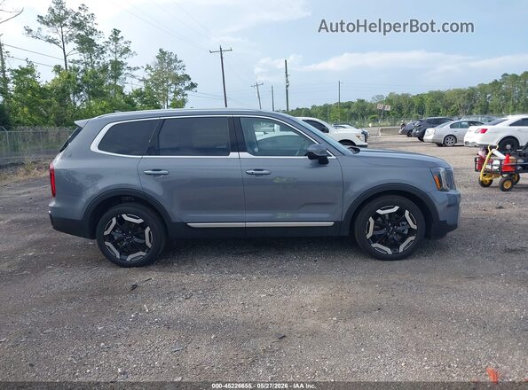 5XYP64GC9SG699467 2025 KIA TELLURIDE Синий Вид задней части салона