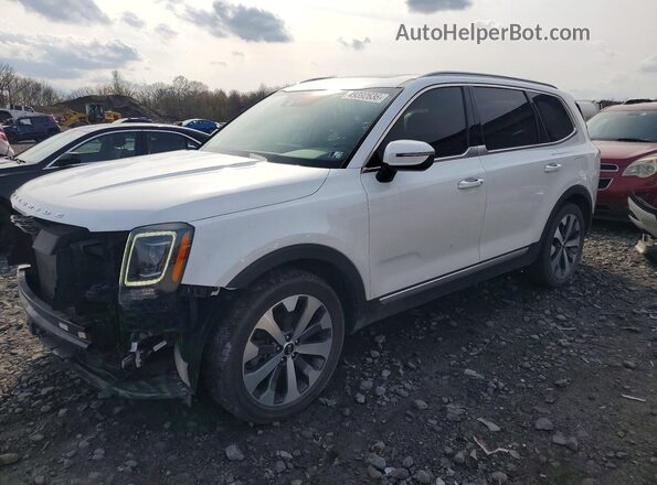 5XYP64HC0LG008424 2020 KIA TELLURIDE Белый Передняя левая четверть