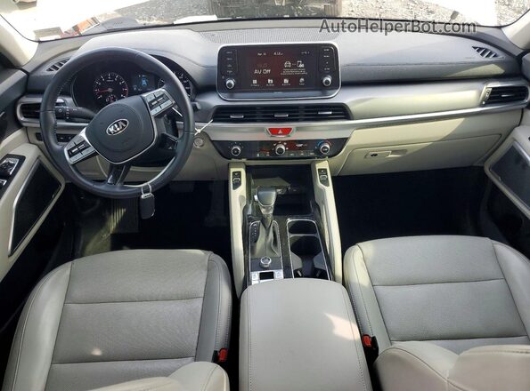 5XYP64HC0LG008424 2020 KIA TELLURIDE Белый Вид панели приборов
