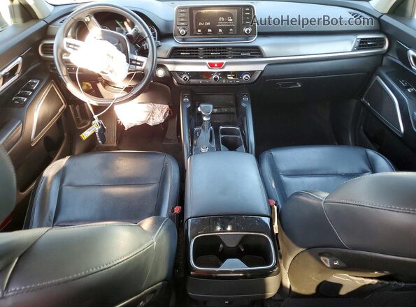 5XYP64HC0LG050446 2020 KIA TELLURIDE Угольный Вид панели приборов