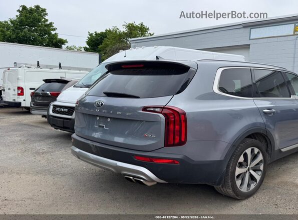 5XYP64HC0LG065187 2020 KIA TELLURIDE Серый Задняя правая четверть