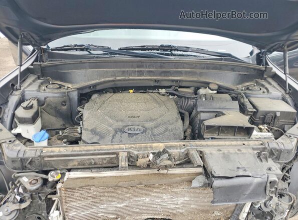 5XYP64HC0LG079588 2020 KIA TELLURIDE Charcoal ძრავის განყოფილების ხედი