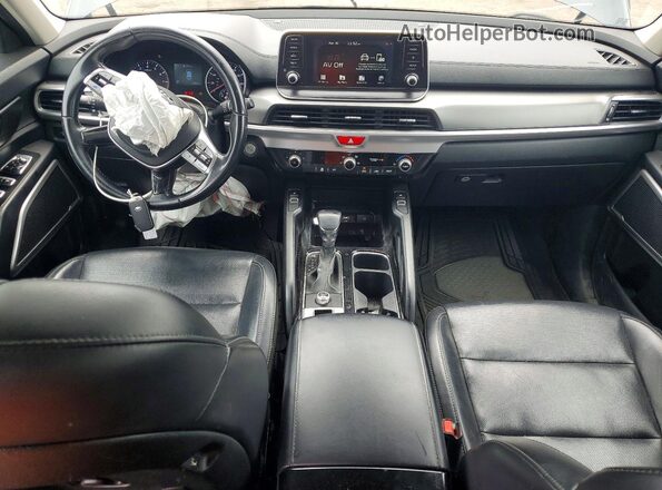 5XYP64HC0LG079588 2020 KIA TELLURIDE Charcoal წინა პანელის ხედი