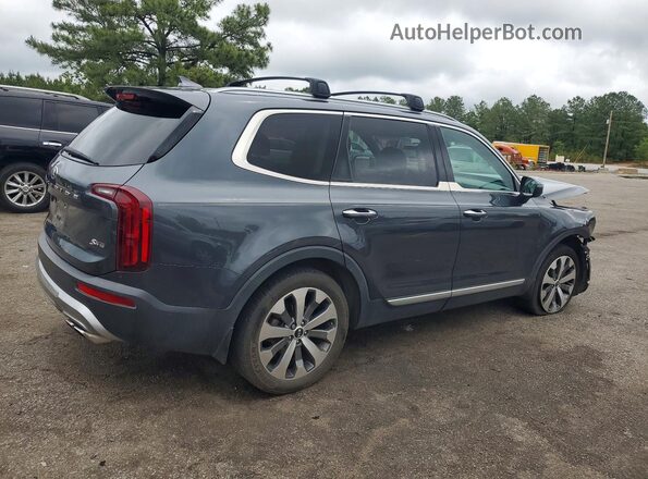 5XYP64HC0LG079588 2020 KIA TELLURIDE Charcoal უკანა მარჯვენა