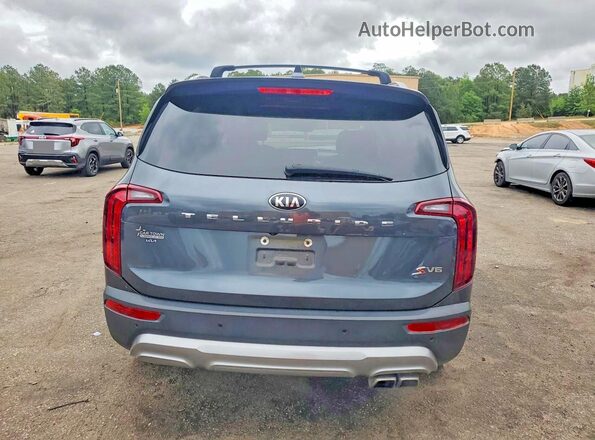 5XYP64HC0LG079588 2020 KIA TELLURIDE Charcoal უკანა ხედი