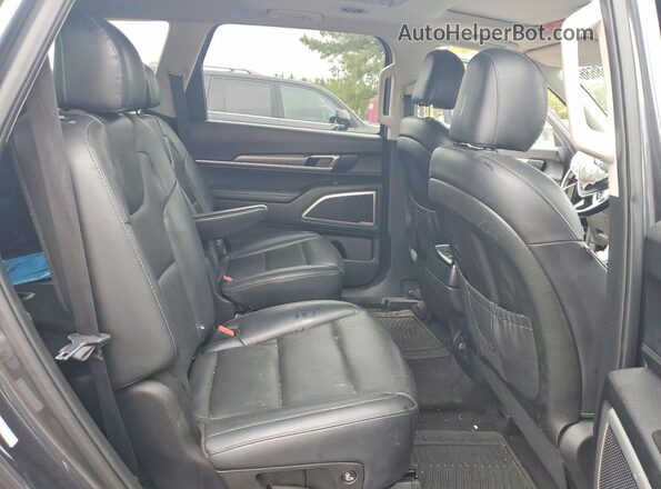 5XYP64HC0LG079588 2020 KIA TELLURIDE Charcoal უკანა სალონის ხედი