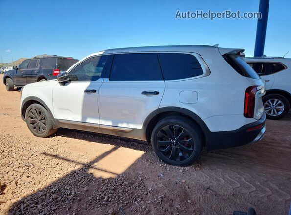 5XYP64HC0LG095967 2020 KIA TELLURIDE White Trasero izquierdo