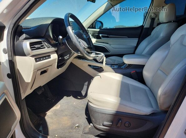 5XYP64HC0LG095967 2020 KIA TELLURIDE White Vista interior delantera
