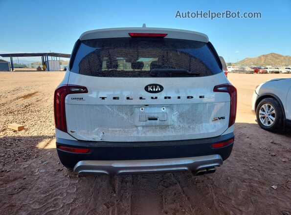 5XYP64HC0LG095967 2020 KIA TELLURIDE White Vista trasera
