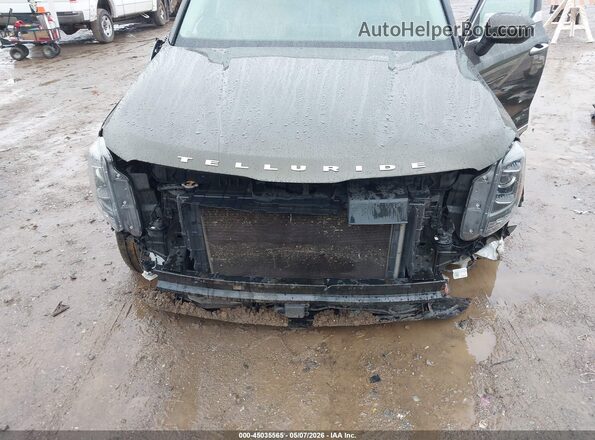 5XYP64HC5LG032959 2020 KIA TELLURIDE Коричневый Вид спереди