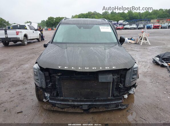 5XYP64HC5LG032959 2020 KIA TELLURIDE Коричневый Вид щитка приборов