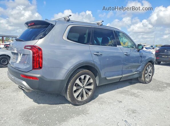 5XYP64HC7LG032767 2020 KIA TELLURIDE Серый Задняя правая четверть