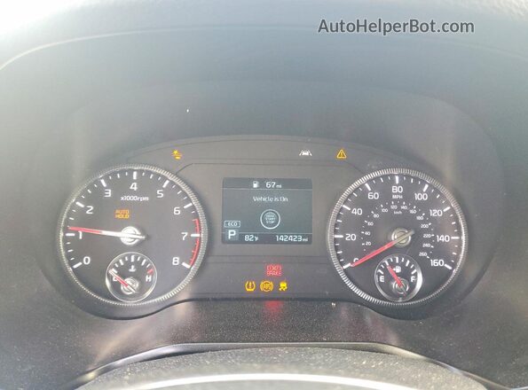 5XYP64HC7LG032767 2020 KIA TELLURIDE Серый Вид щитка приборов