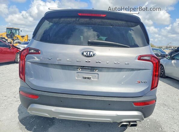 5XYP64HC7LG032767 2020 KIA TELLURIDE Серый Вид сзади
