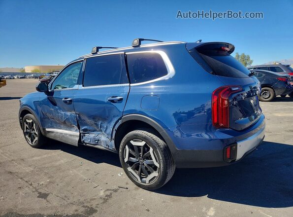 5XYP6DGC3RG484211 2024 KIA TELLURIDE Синий Задняя левая четверть