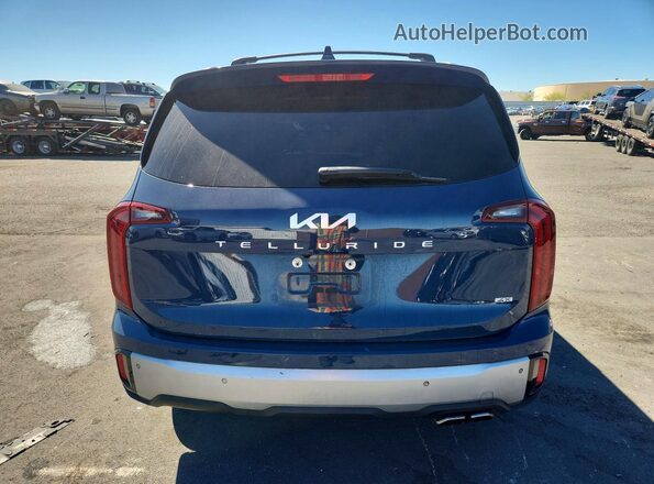 5XYP6DGC3RG484211 2024 KIA TELLURIDE Синий Вид сзади
