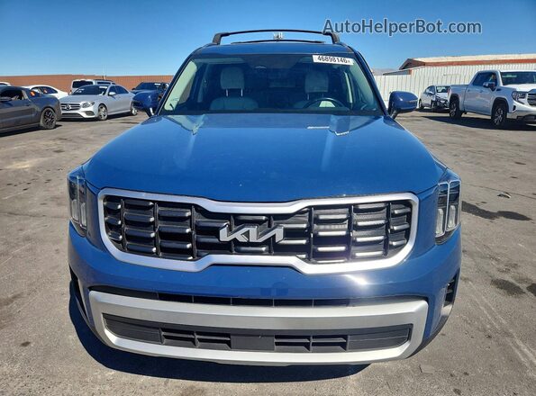 5XYP6DGC3RG484211 2024 KIA TELLURIDE Синий Вид спереди