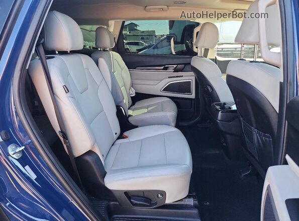 5XYP6DGC3RG484211 2024 KIA TELLURIDE Синий Вид задней части салона