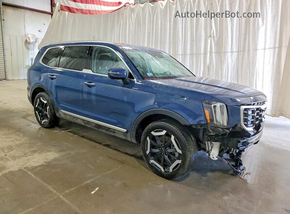 5XYP6DGC4SG652668 2025 KIA TELLURIDE Синий Передняя правая четверть