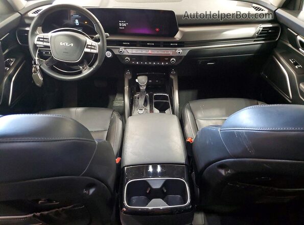 5XYP6DGC4SG652668 2025 KIA TELLURIDE Синий Вид панели приборов