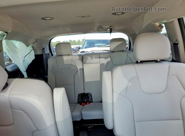 5XYP6DGC4SG723688 2025 KIA TELLURIDE White Vista de los asientos traseros