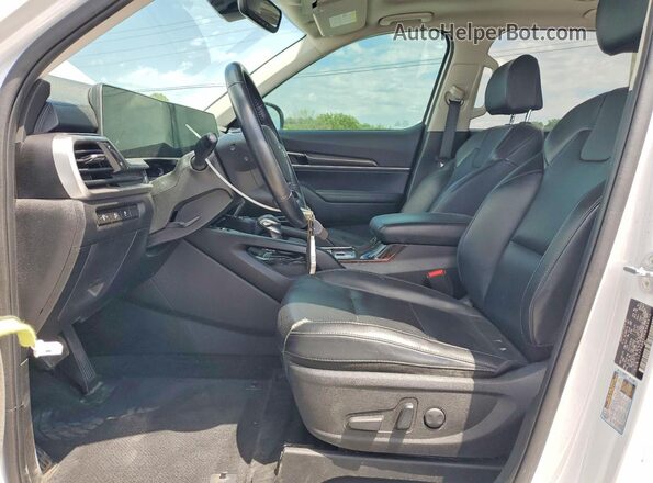 5XYP6DGC7RG465970 2024 KIA TELLURIDE White წინა სალონის ხედი