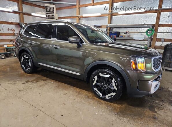 5XYP6DGC7RG496832 2024 KIA TELLURIDE Brown Front right