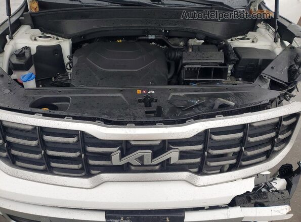 5XYP6DGC7RG544863 2024 KIA TELLURIDE White Widok komory silnika