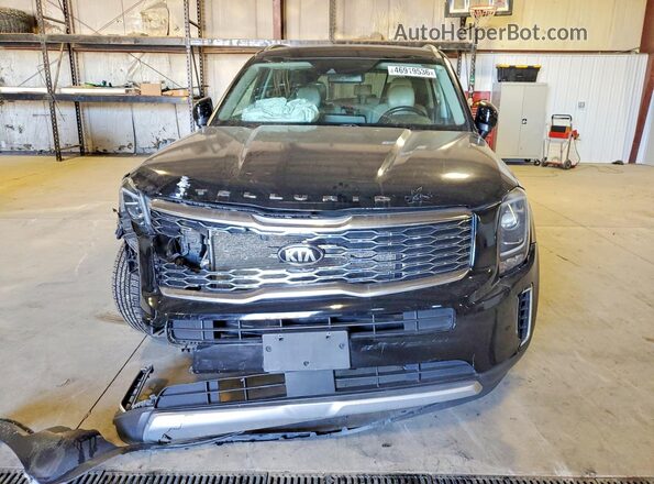 5XYP6DHC1LG055543 2020 KIA TELLURIDE Black Вид спереду
