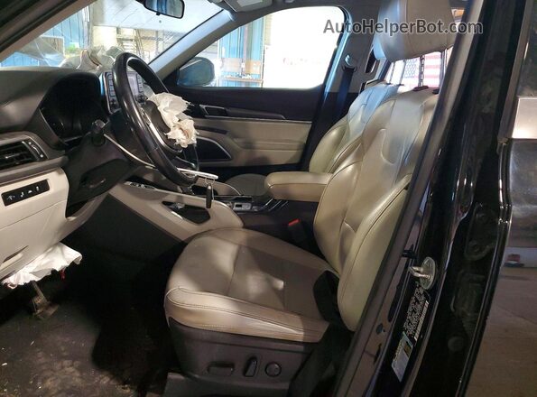 5XYP6DHC1LG055543 2020 KIA TELLURIDE Black Вид салону спереду