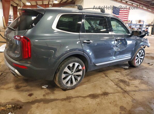 5XYP6DHC3LG089726 2020 KIA TELLURIDE Серый Задняя правая четверть