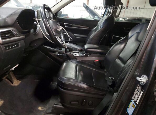 5XYP6DHC3LG089726 2020 KIA TELLURIDE Серый Вид салона спереди