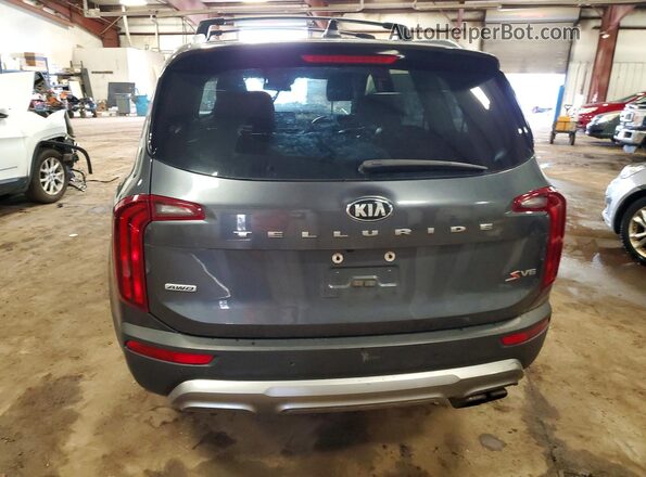 5XYP6DHC3LG089726 2020 KIA TELLURIDE Серый Вид сзади
