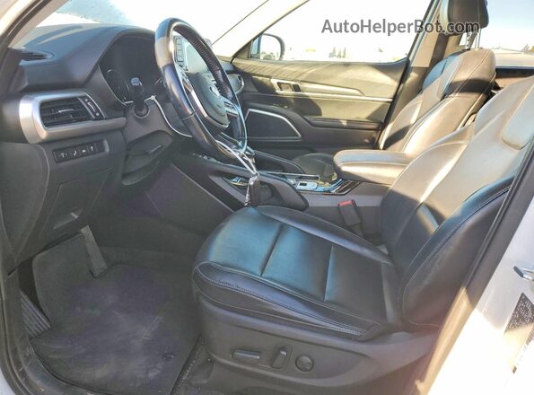 5XYP6DHC4LG093199 2020 KIA TELLURIDE White Widok wnętrza z przodu