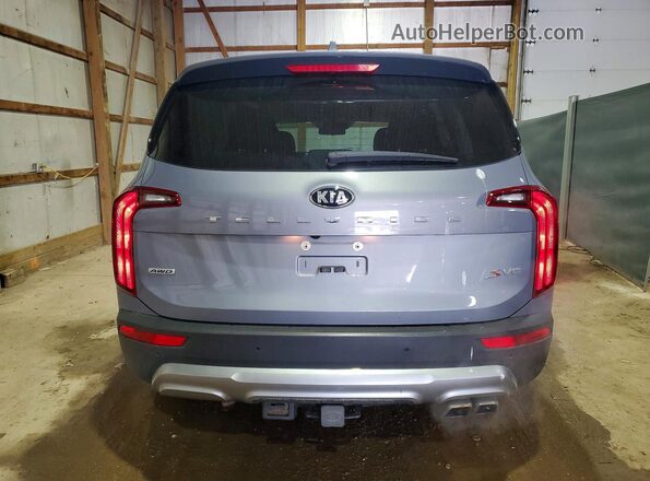 5XYP6DHC4LG094689 2020 KIA TELLURIDE Silver უკანა ხედი
