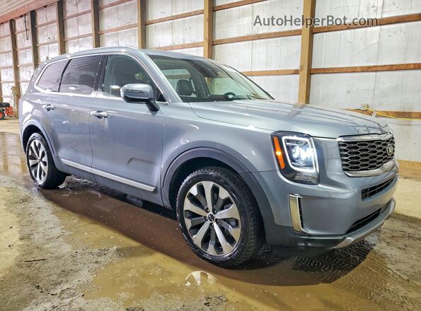5XYP6DHC4LG094689 2020 KIA TELLURIDE Silver წინა მარჯვენა
