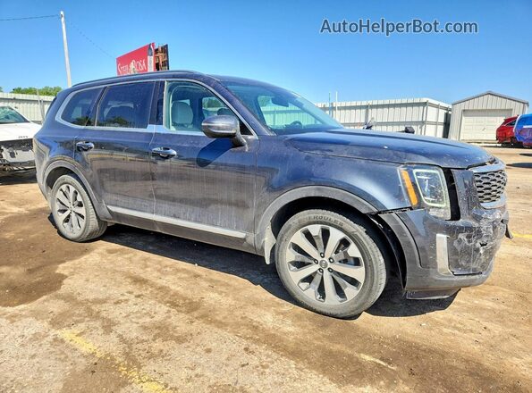 5XYP6DHC5LG011156 2020 KIA TELLURIDE Charcoal Передня права чверть