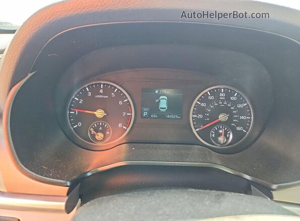 5XYP6DHC5LG011156 2020 KIA TELLURIDE Charcoal Вид щитка приладів