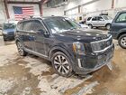 2021 Kia Telluride S Black vin: 5XYP6DHC5MG186167