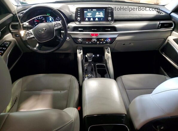 5XYP6DHC5MG186167 2021 KIA TELLURIDE Black წინა პანელის ხედი