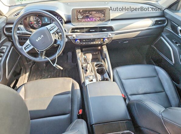 5XYP6DHC5NG315624 2022 KIA TELLURIDE Зеленый Вид панели приборов