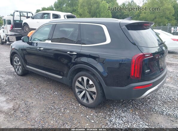 5XYP6DHC6LG009092 2020 KIA TELLURIDE Black Trasero izquierdo