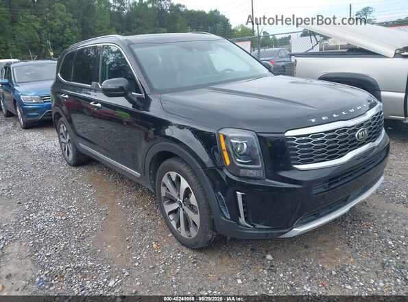 5XYP6DHC6LG009092 2020 KIA TELLURIDE Black Delantero derecho