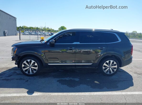 5XYP6DHC7NG317522 2022 KIA TELLURIDE Коричневый 